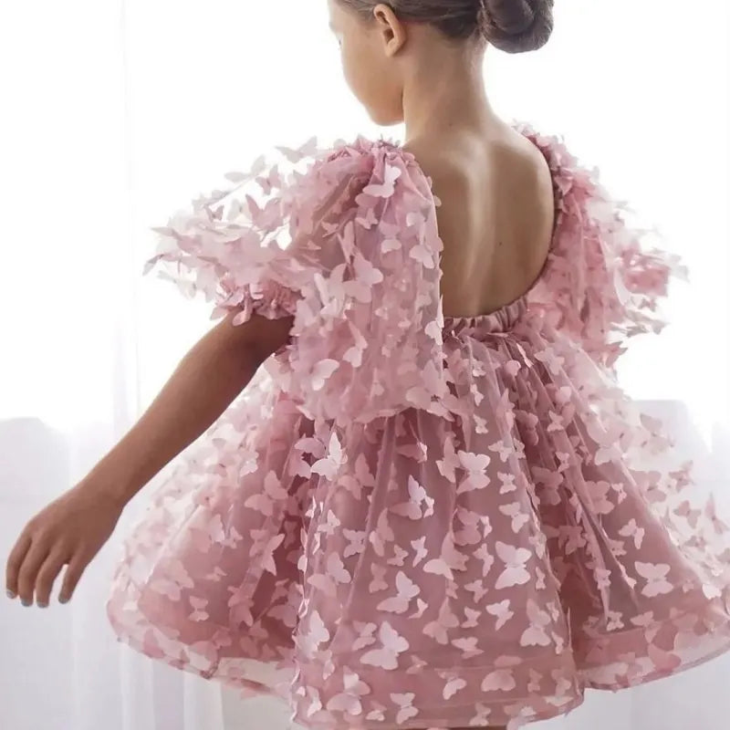 Princess Butterfly Tutu Dress